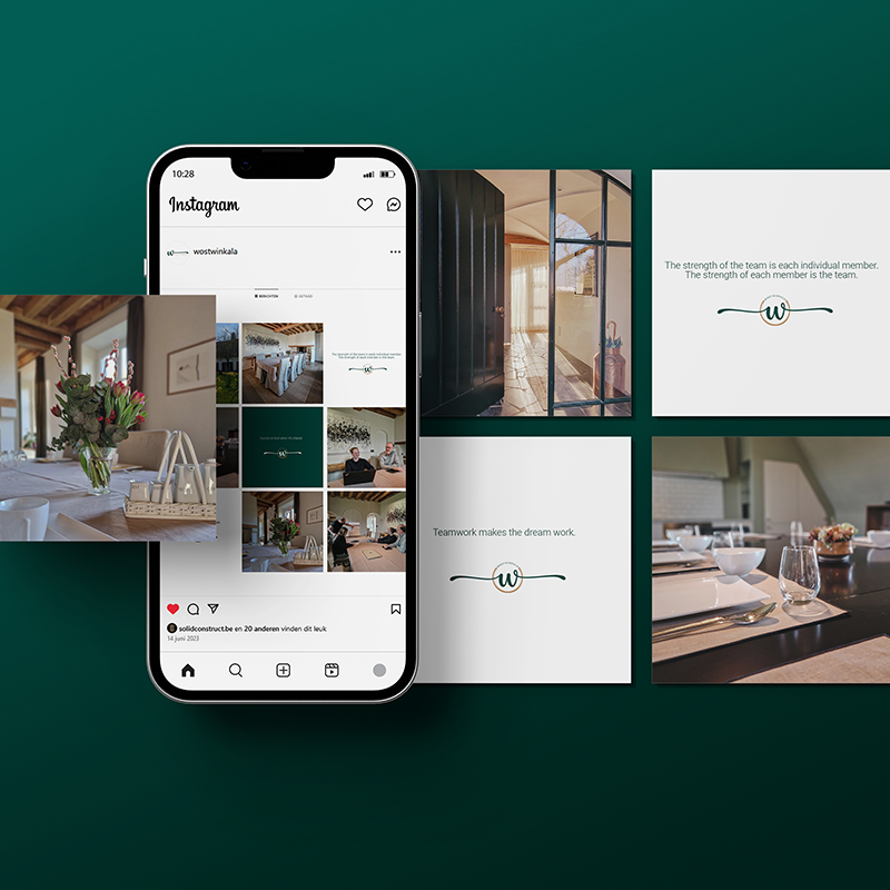 Social media beheel door communicatiebureau Solid Designs Gent