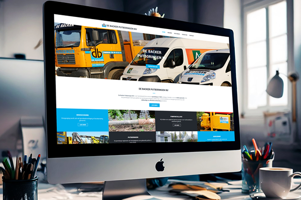Website door creatief communicatiebureau Solid Designs uit Gent