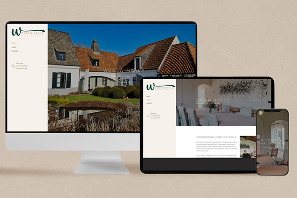 Communicatiebureau Solid Designs maakt website voor vergaderlocatie te Lievegem
